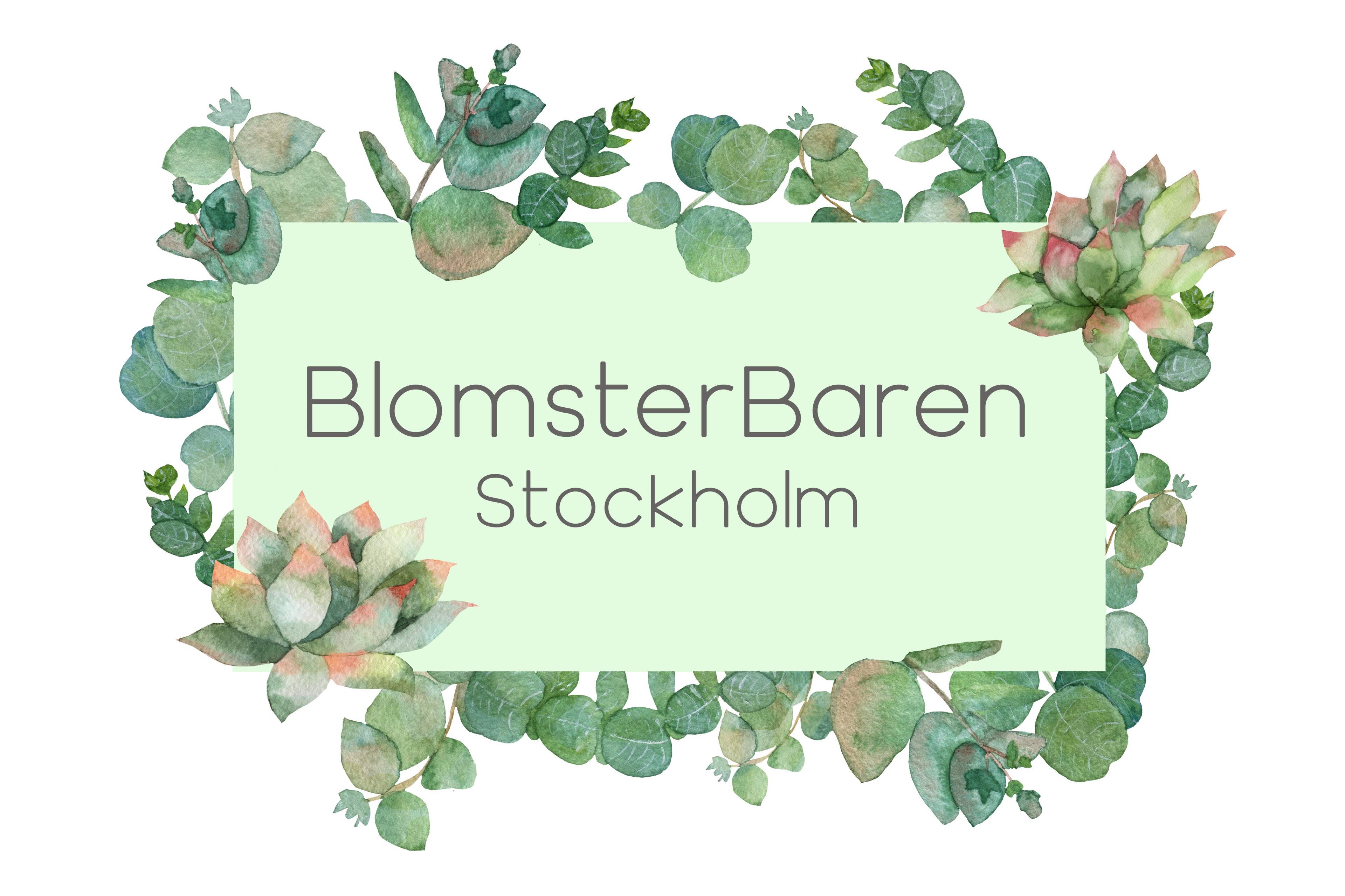 Blomsterbaren Stockholm 